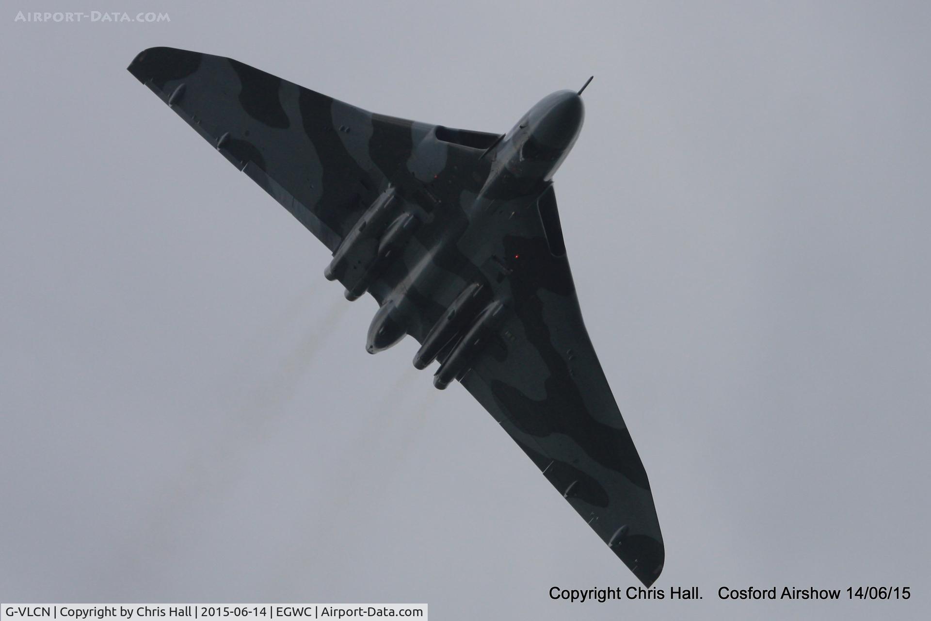 G-VLCN, 1960 Avro Vulcan B.2 C/N Set 12, displaying at the 2015 Cosford Airshow
