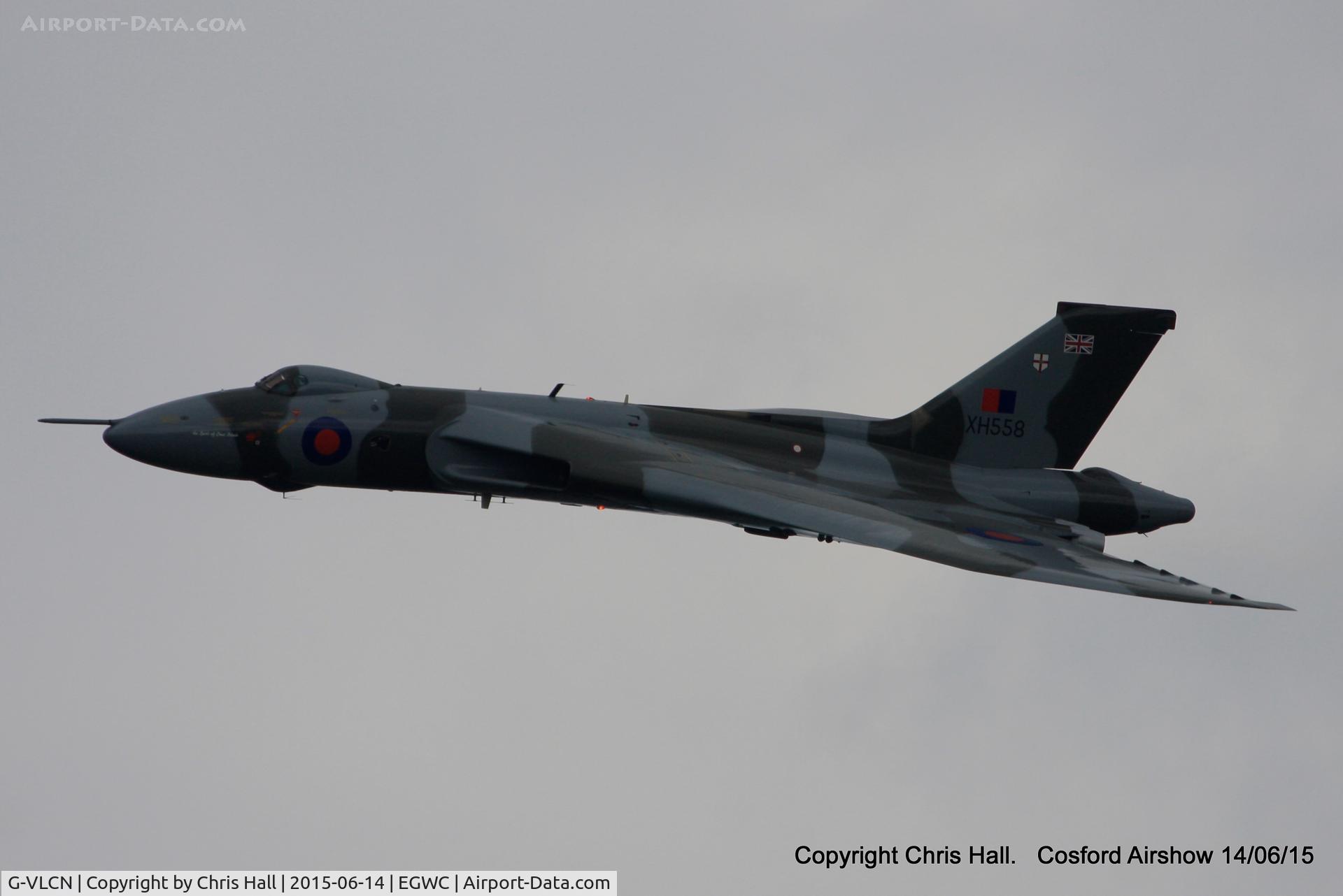 G-VLCN, 1960 Avro Vulcan B.2 C/N Set 12, displaying at the 2015 Cosford Airshow
