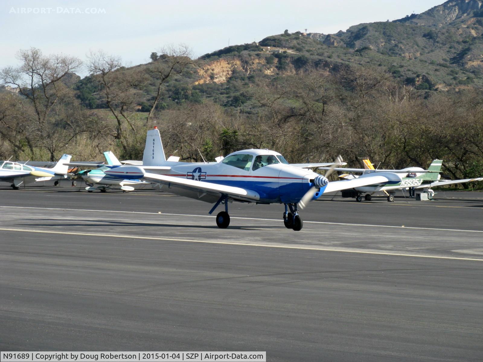 N91689, 1946 North American Navion (NA-145) C/N NAV-4-431, 1946 North American NAVION, Continental E225 upgrade, many mods, landing roll Rwy 22