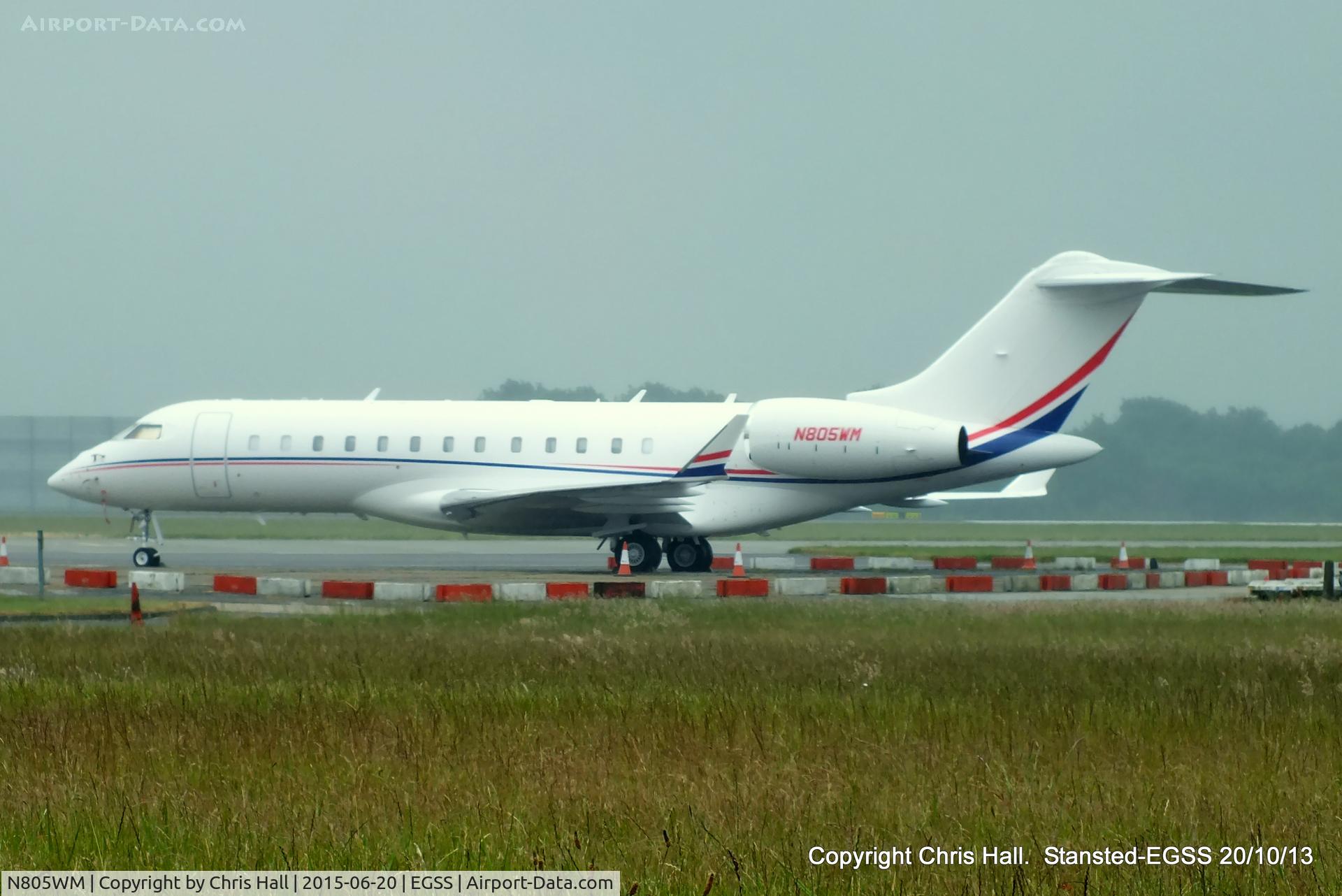 N805WM, 2012 Bombardier BD-700-1A10 Global 6000 C/N 9530, Citiflight Inc