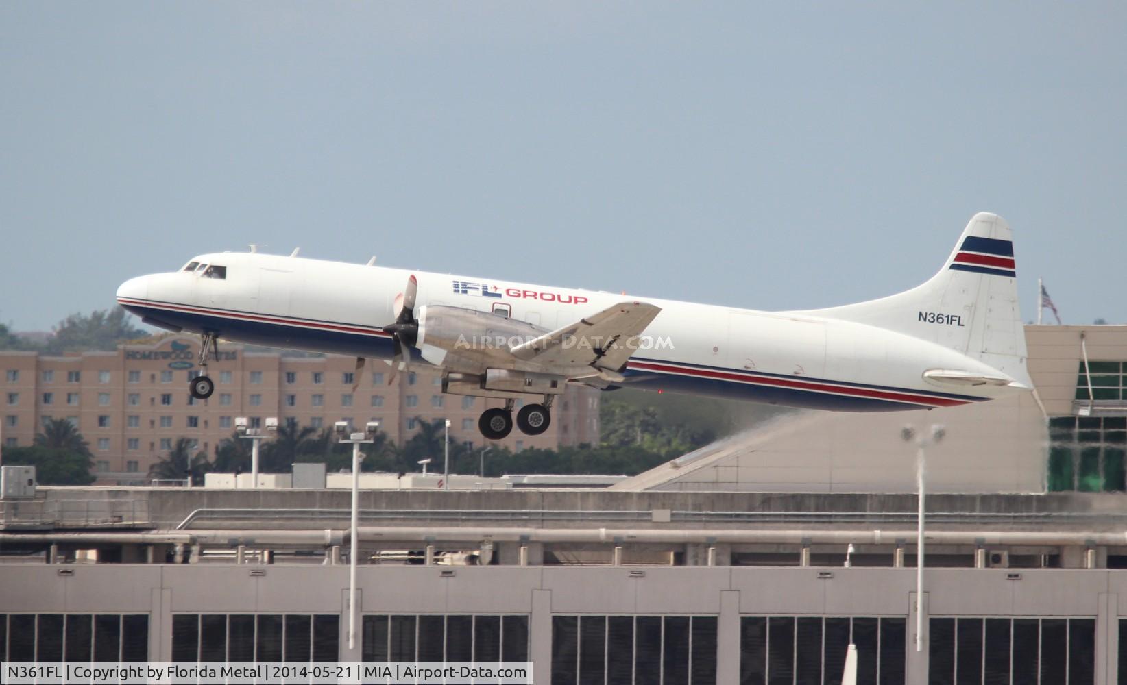 N361FL, 1956 Convair 5800 Metropolitan C/N 343, IFL Group Convair 5800