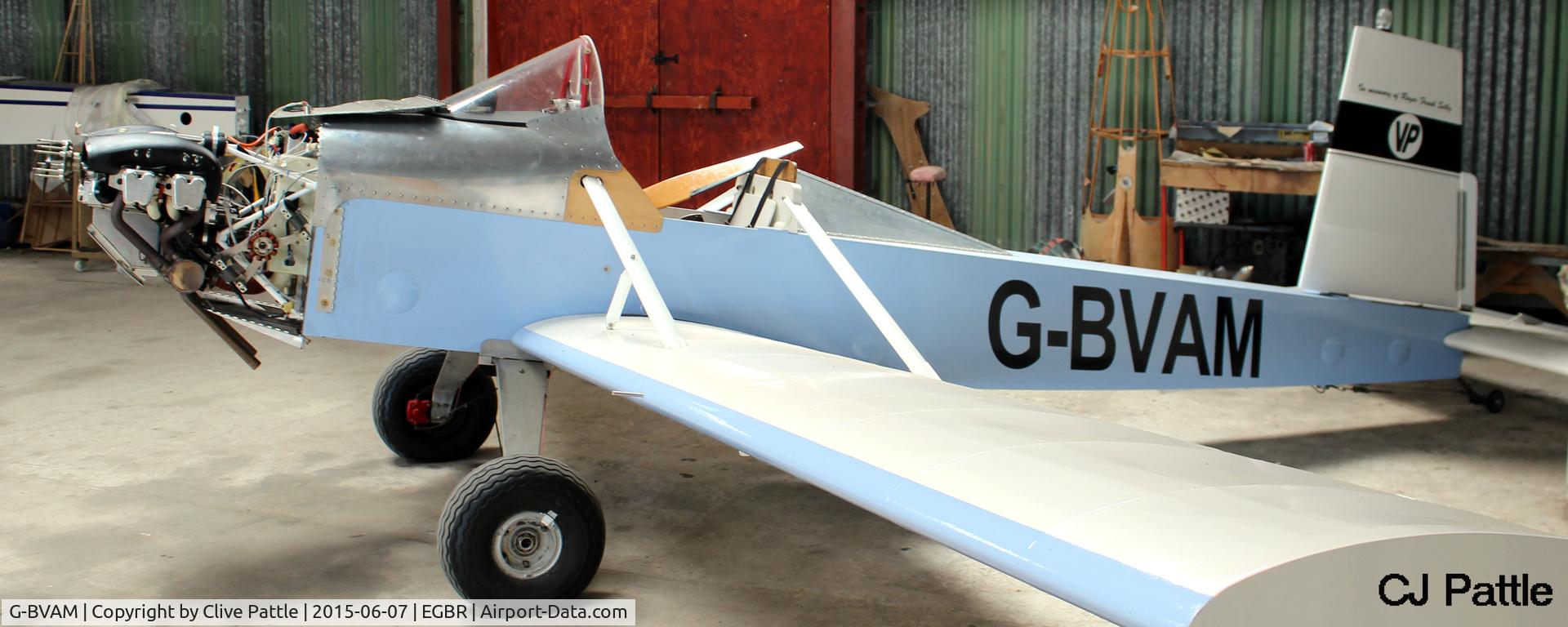 G-BVAM, 1993 Evans VP-1 Volksplane C/N PFA 062-12132, Hangared at The Real Aeroplane Company Ltd, Breighton Airfield, Yorkshire, U.K.  - EGBR