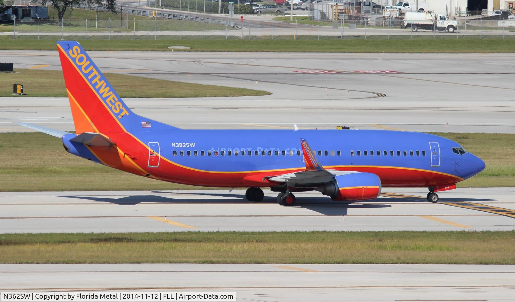 N362SW, 1992 Boeing 737-3H4 C/N 26573, Southwest