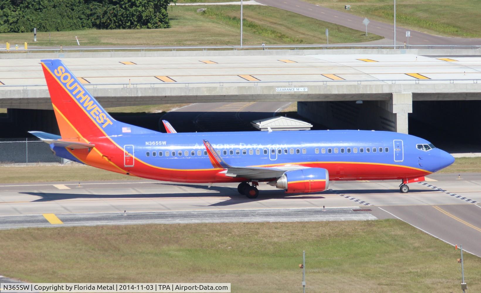 N365SW, 1993 Boeing 737-3H4 C/N 26576, Southwest 737-300
