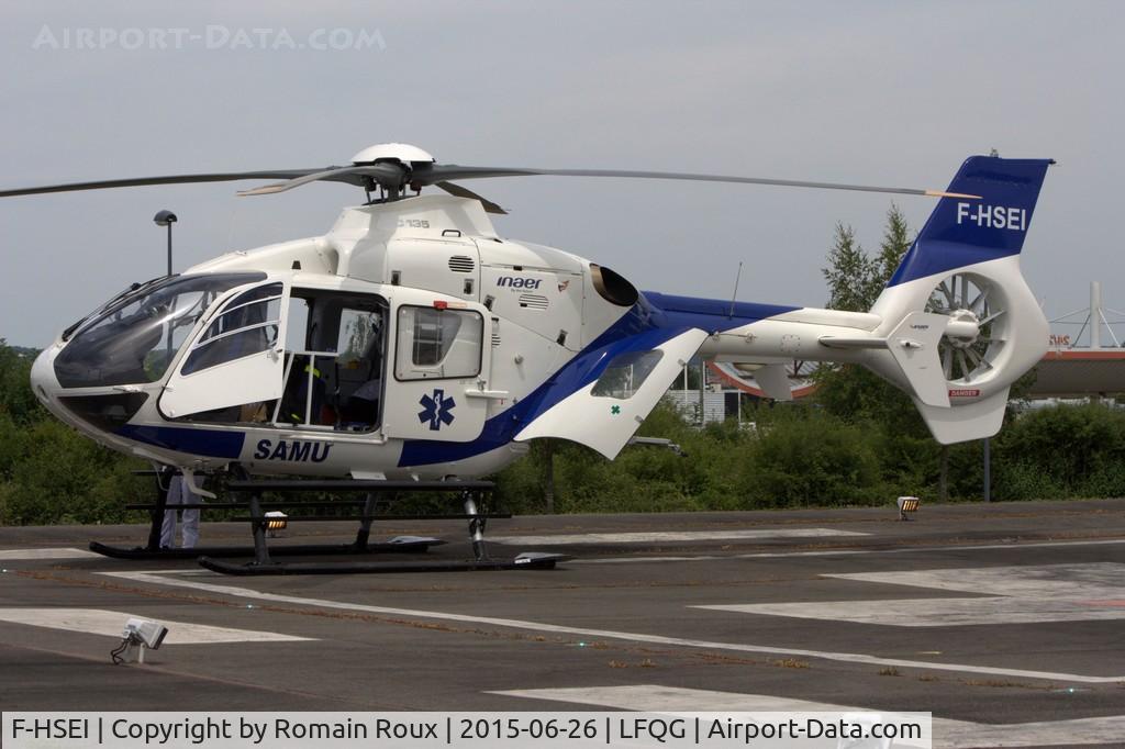 F-HSEI, 2005 Eurocopter EC-135P-2 C/N 0415, Parked