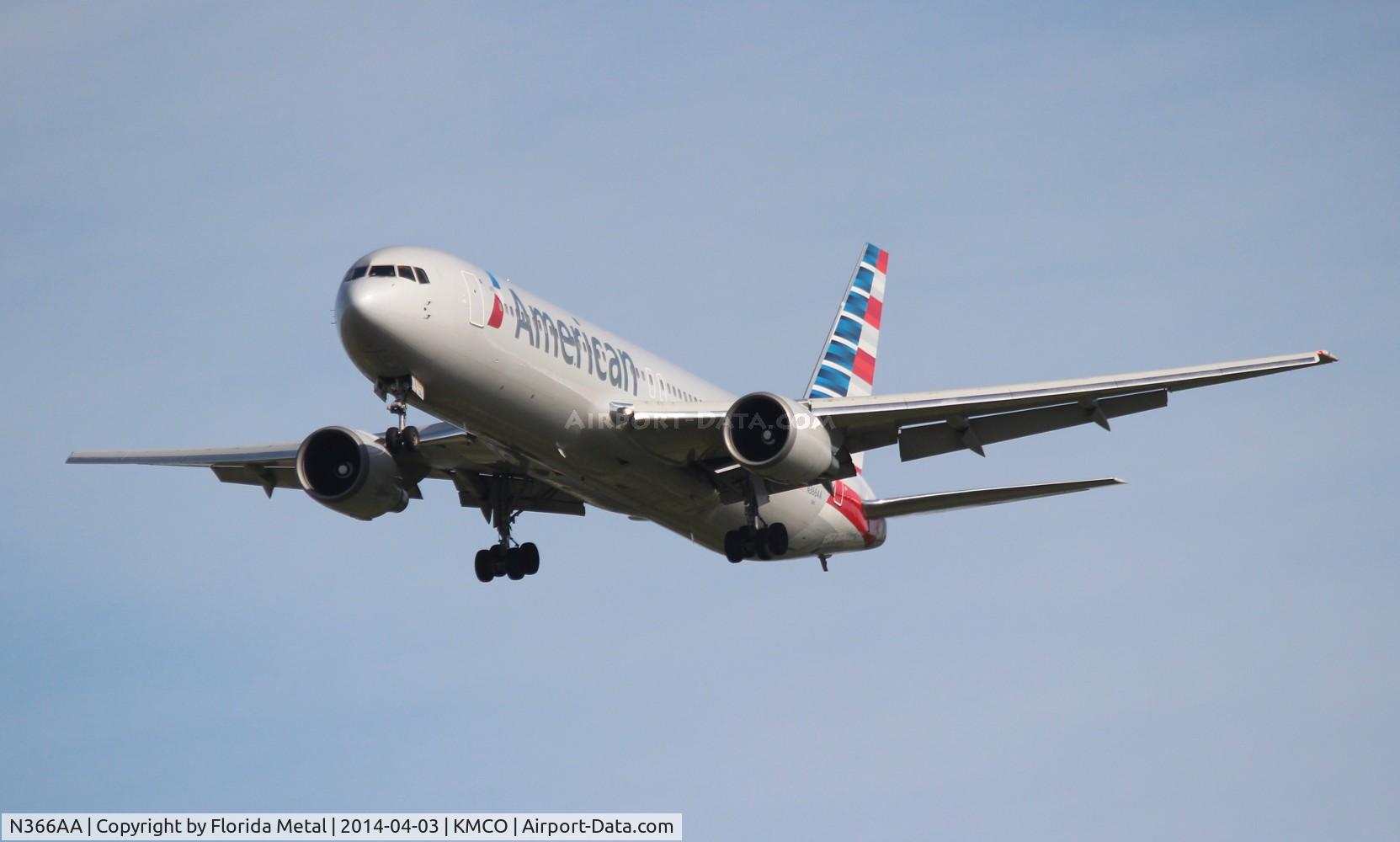 N366AA, 1991 Boeing 767-323/ER C/N 25193, American