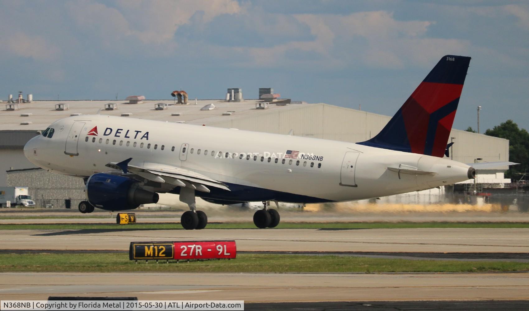 N368NB, 2003 Airbus A319-114 C/N 2039, Delta