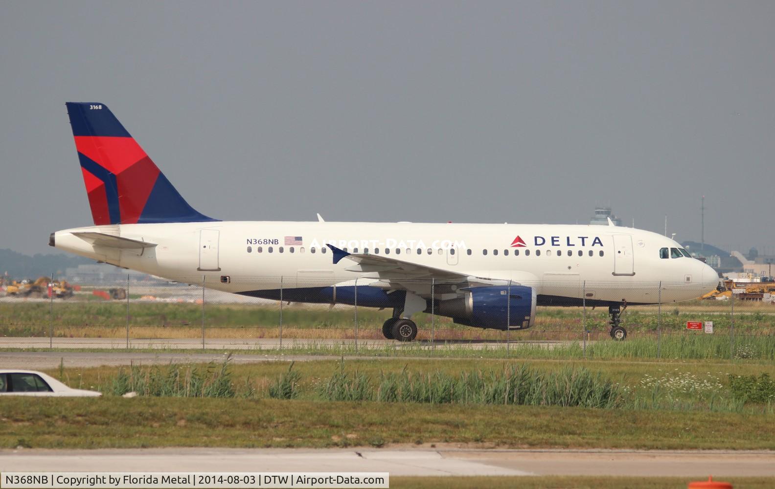 N368NB, 2003 Airbus A319-114 C/N 2039, Delta