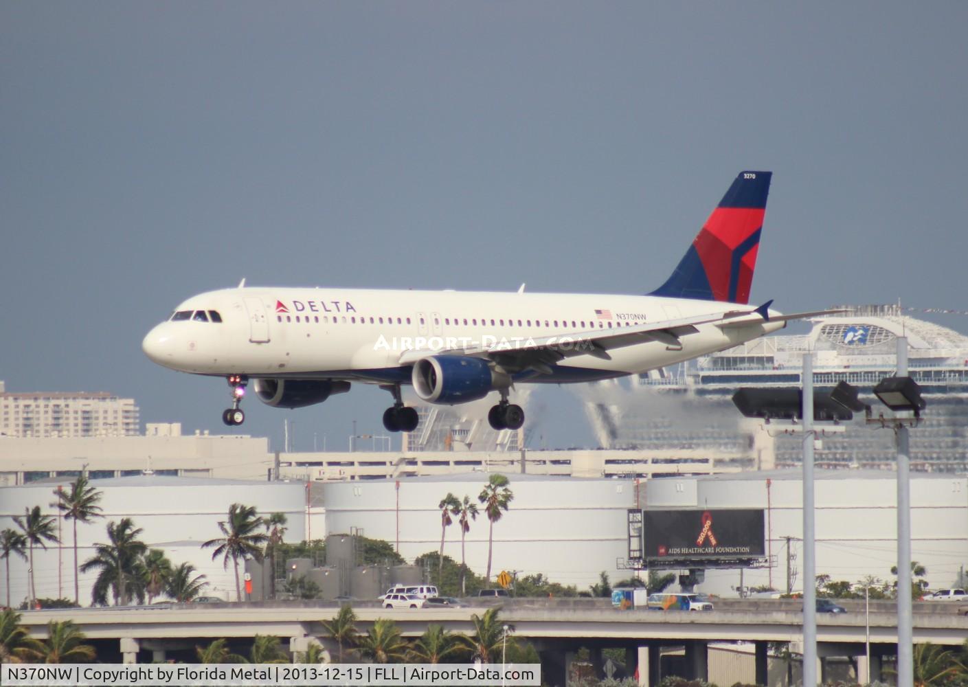 N370NW, 1999 Airbus A320-212 C/N 1037, Delta A320