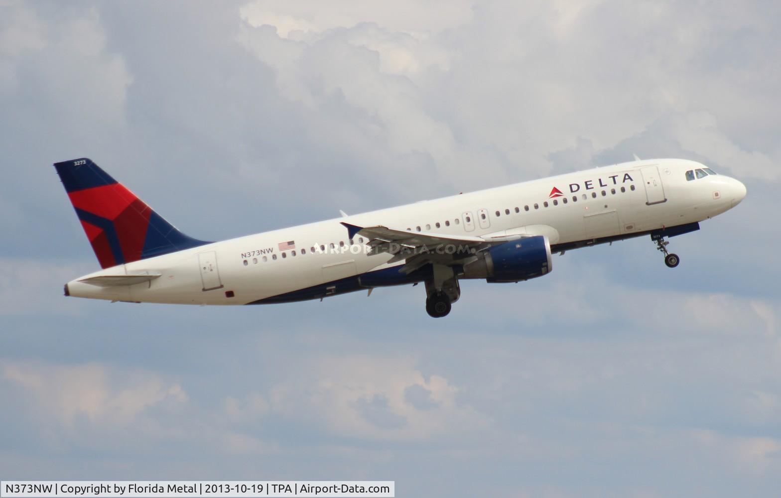 N373NW, 2001 Airbus A320-212 C/N 1641, Delta