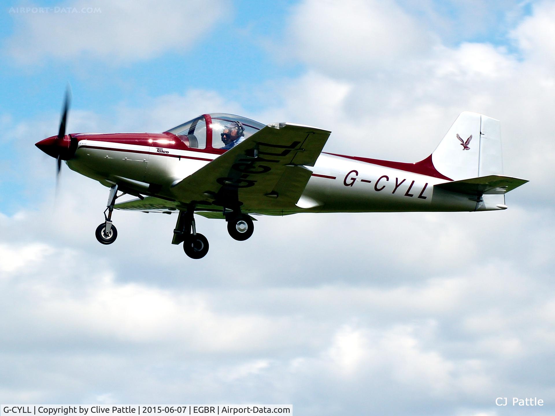 G-CYLL, 2006 Sequoia F-8L C/N PFA 100-14572, In action at The Real Aeroplane Company Ltd Radial Fly-In, Breighton Airfield, Yorkshire, U.K.  - EGBR