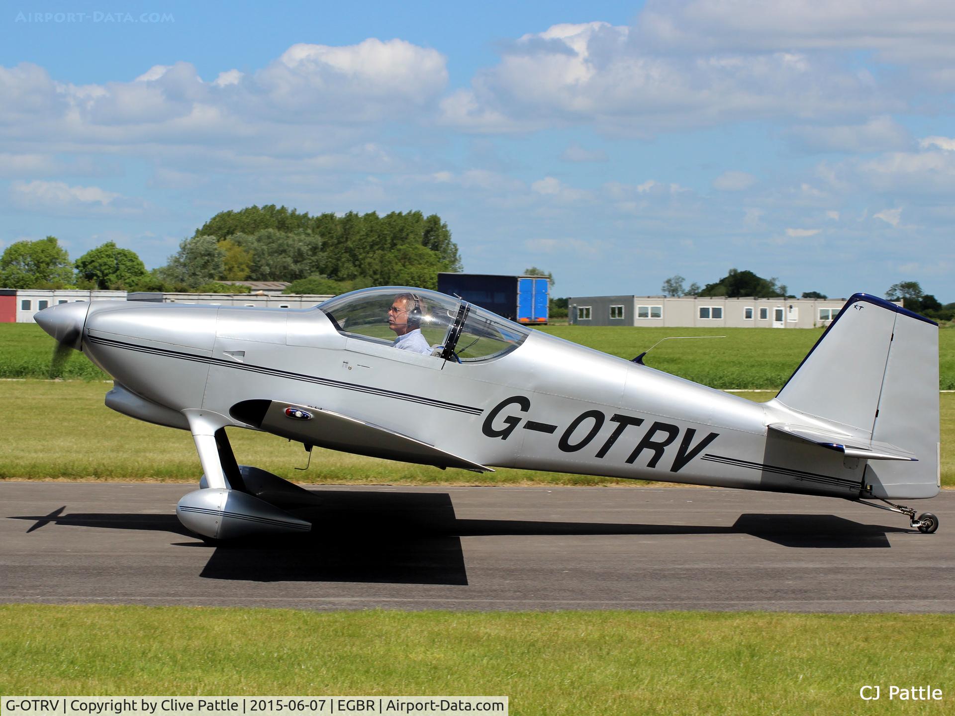 G-OTRV, 1999 Vans RV-6 C/N PFA 181-13302, At The Real Aeroplane Company Ltd Radial Fly-In, Breighton Airfield, Yorkshire, U.K.  - EGBR