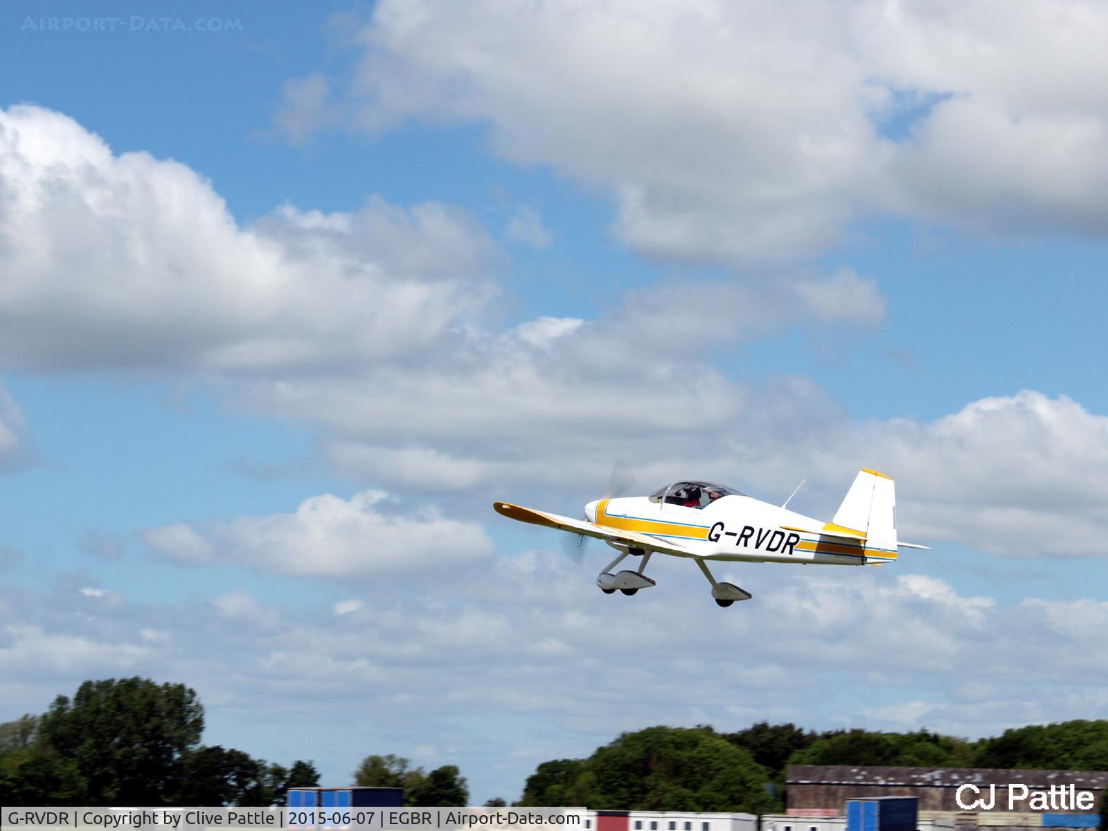 G-RVDR, 2001 Vans RV-6A C/N PFA 181A-13098, At The Real Aeroplane Company Ltd Radial Fly-In, Breighton Airfield, Yorkshire, U.K.  - EGBR
