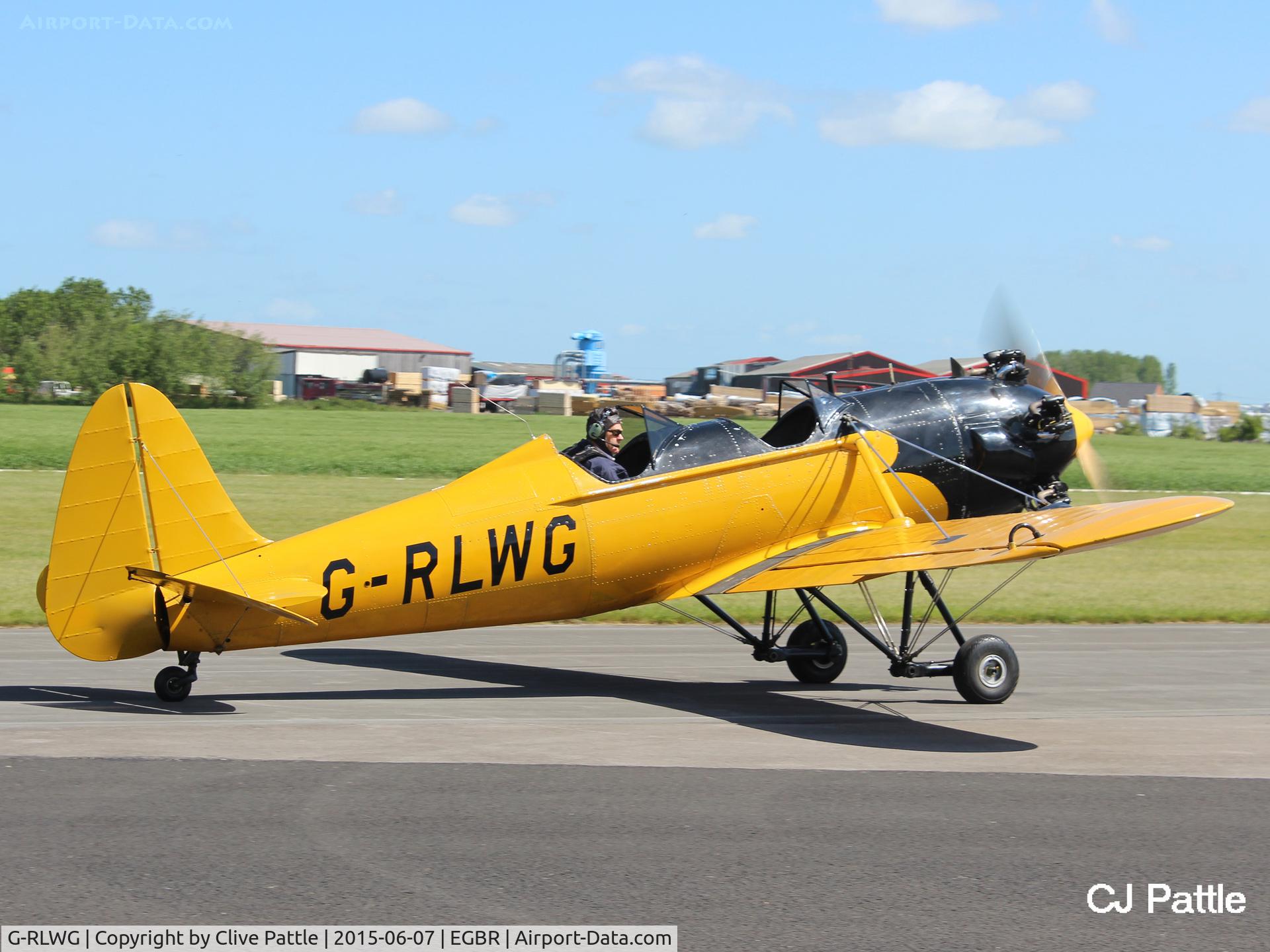 G-RLWG, 1942 Ryan PT-22 Recruit (ST3KR) C/N 1716, At The Real Aeroplane Company Ltd Radial Fly-In, Breighton Airfield, Yorkshire, U.K.  - EGBR