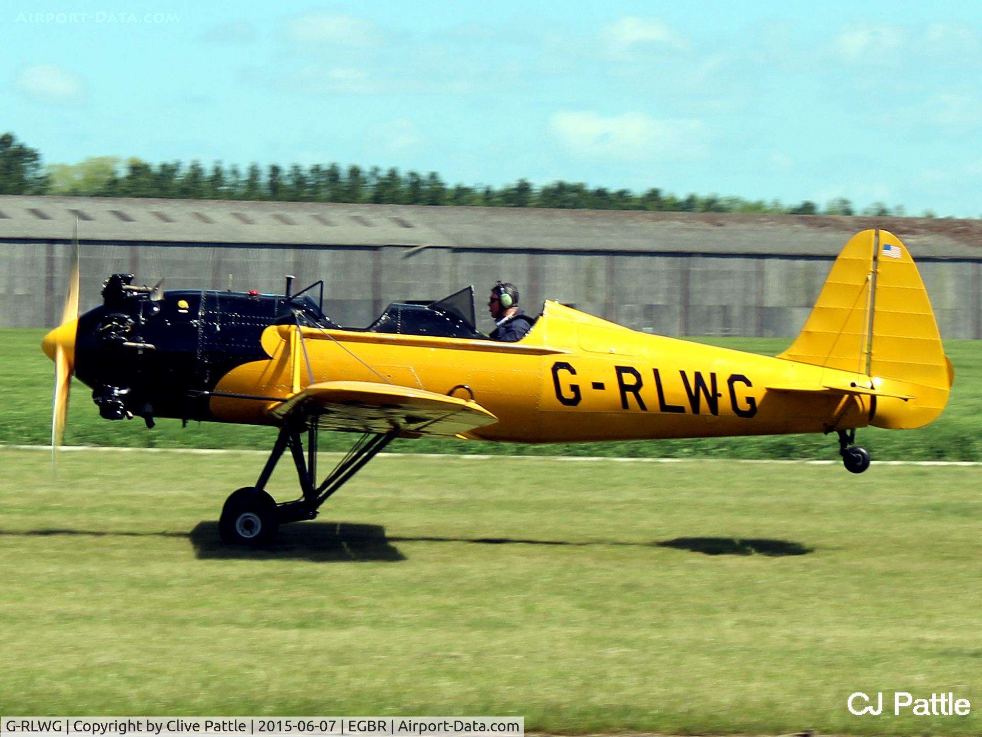 G-RLWG, 1942 Ryan PT-22 Recruit (ST3KR) C/N 1716, At The Real Aeroplane Company Ltd Radial Fly-In, Breighton Airfield, Yorkshire, U.K.  - EGBR