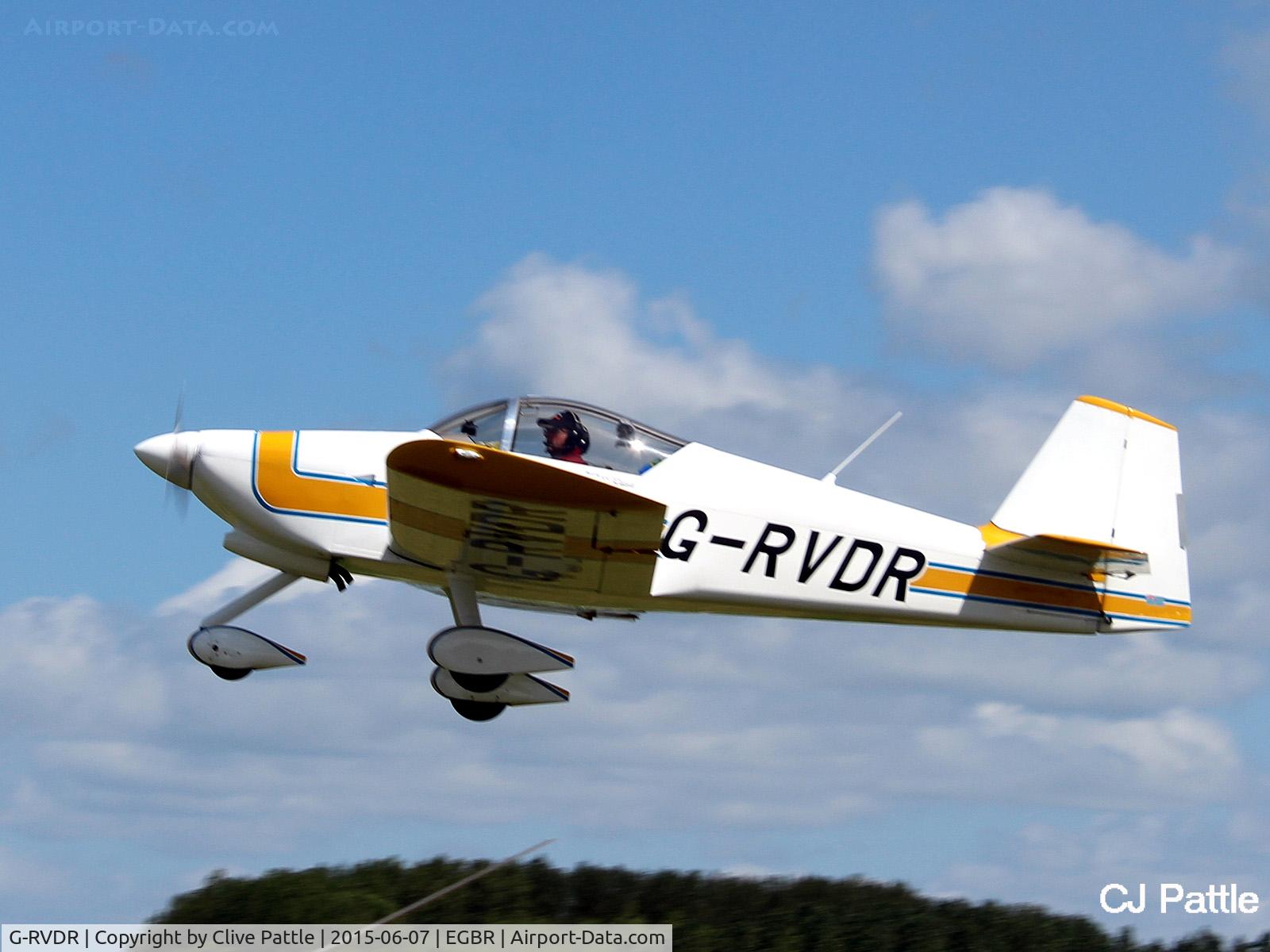 G-RVDR, 2001 Vans RV-6A C/N PFA 181A-13098, At The Real Aeroplane Company Ltd Radial Fly-In, Breighton Airfield, Yorkshire, U.K.  - EGBR