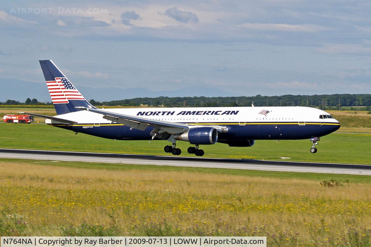 N764NA, 1993 Boeing 767-328 C/N 27135, Boeing 767-328ER [27135] (North American Airlines) Vienna-Schwechat~OE 13/07/2009