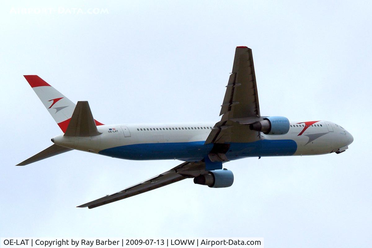 OE-LAT, 1991 Boeing 767-31A C/N 25273, Boeing 767-31AER [25273] (Austrian Airlines) Vienna-Schwechat~OE 13/07/2009