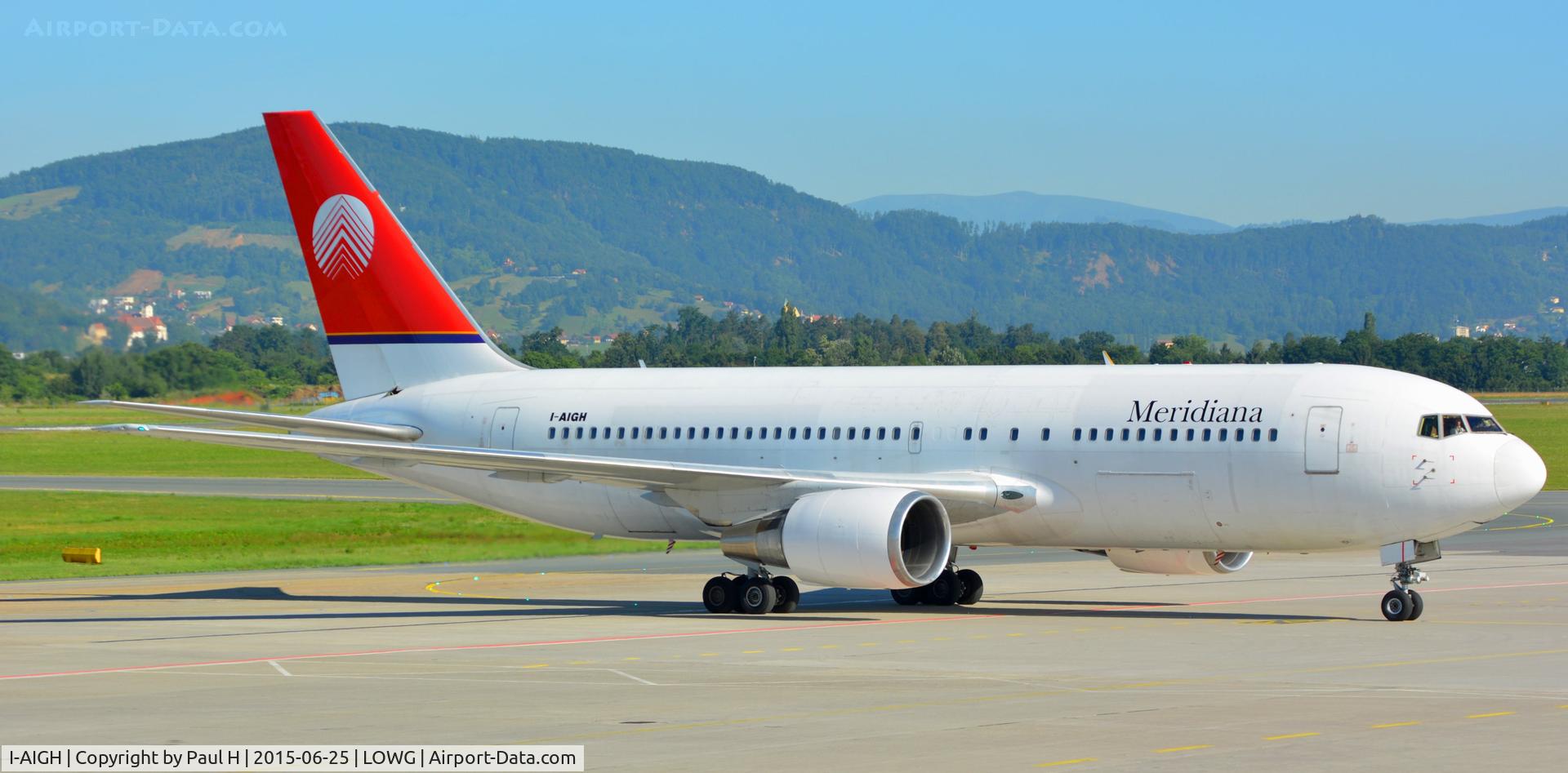I-AIGH, 1988 Boeing 767-23B/ER C/N 23973, At LOWG