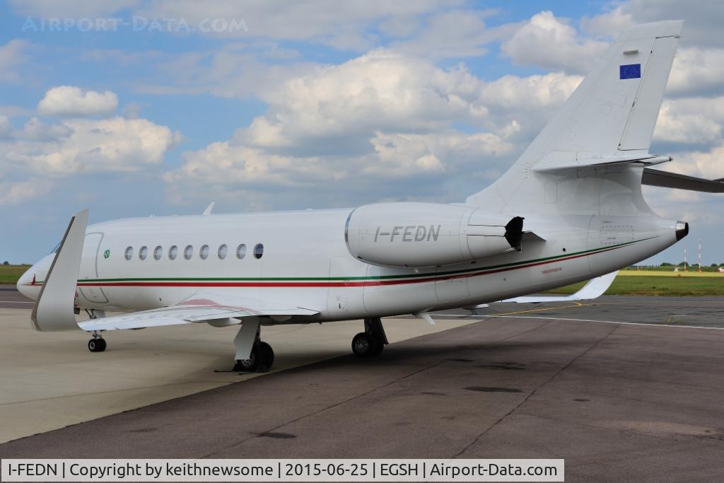 I-FEDN, 2009 Dassault Falcon 2000LX C/N 204, Return Visitor.