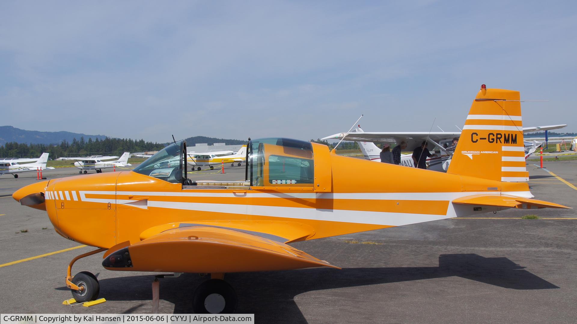 C-GRMM, 1976 American Aviation AA-1B C/N AA1B-0640, Seen at the Victoria Flying Club Open House, for sale CA $ 26,000.00