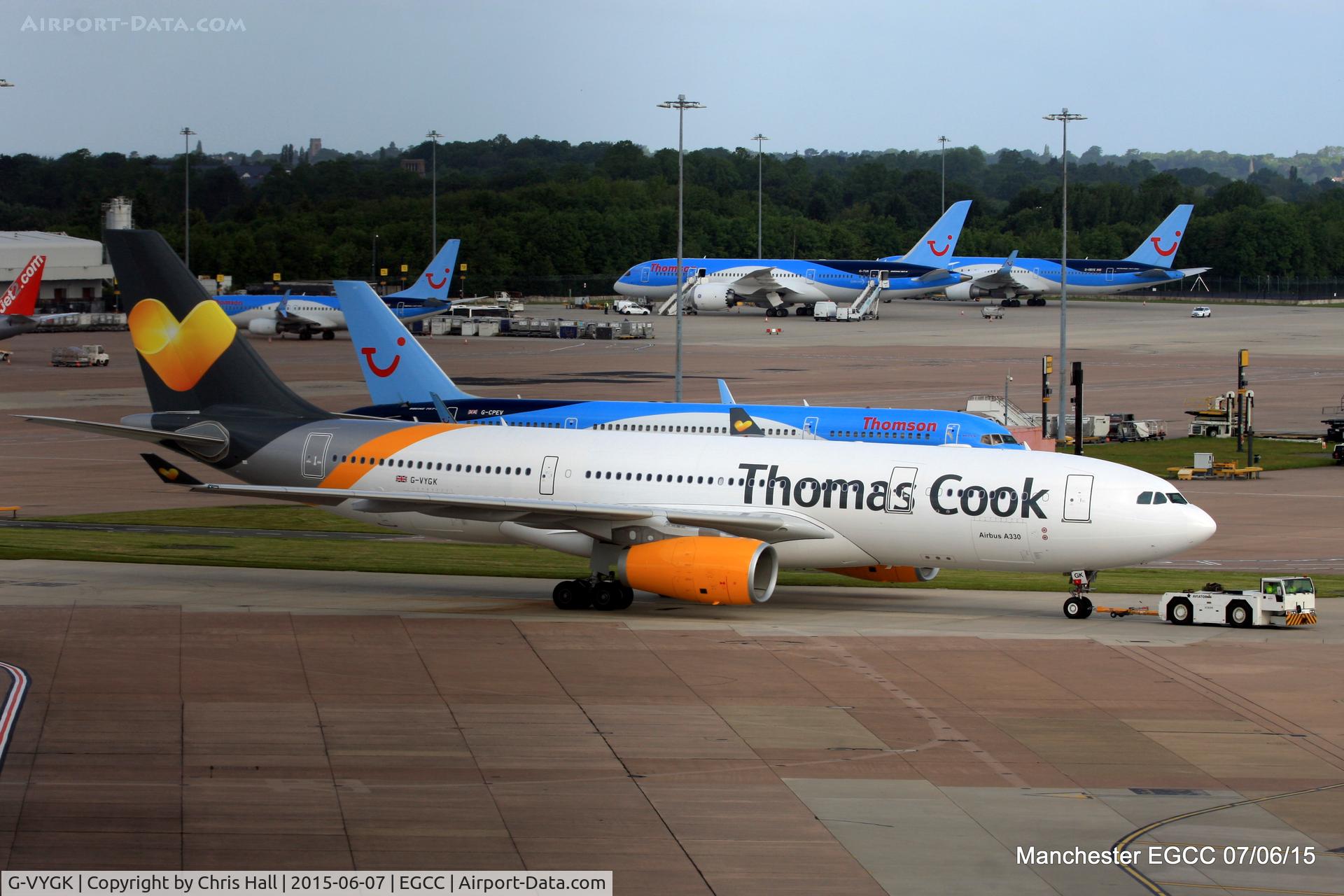 G-VYGK, 2014 Airbus A330-243 C/N 1498, Thomas Cook