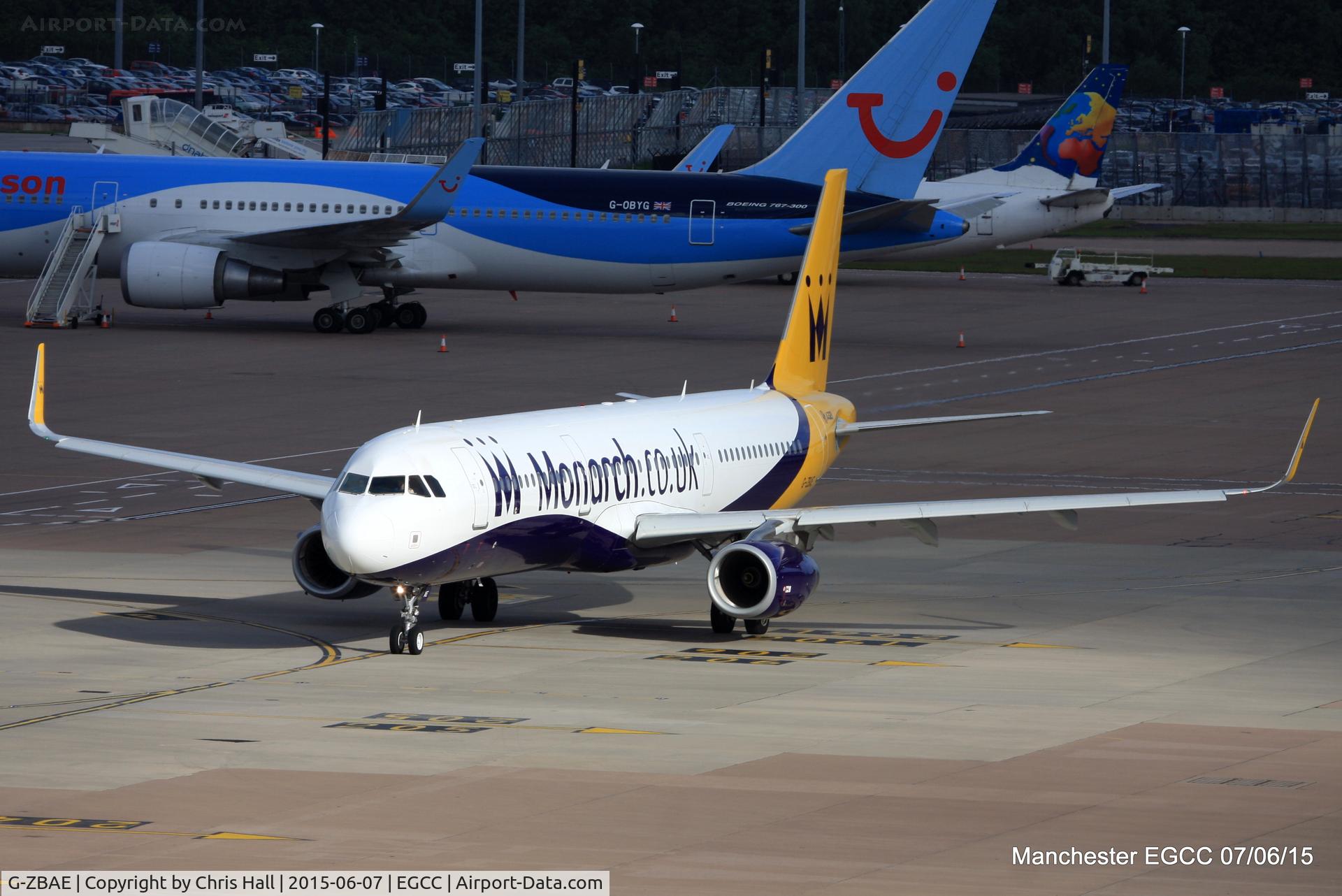 G-ZBAE, 2013 Airbus A321-231 C/N 5606, Monarch