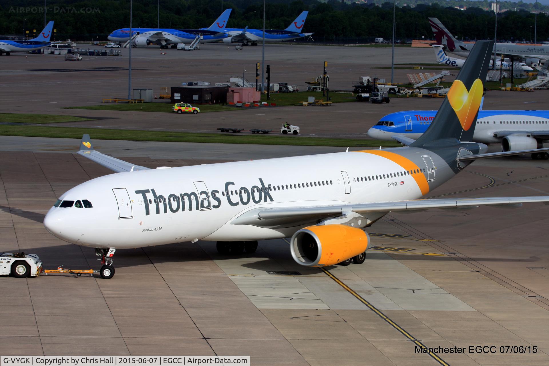G-VYGK, 2014 Airbus A330-243 C/N 1498, Thomas Cook