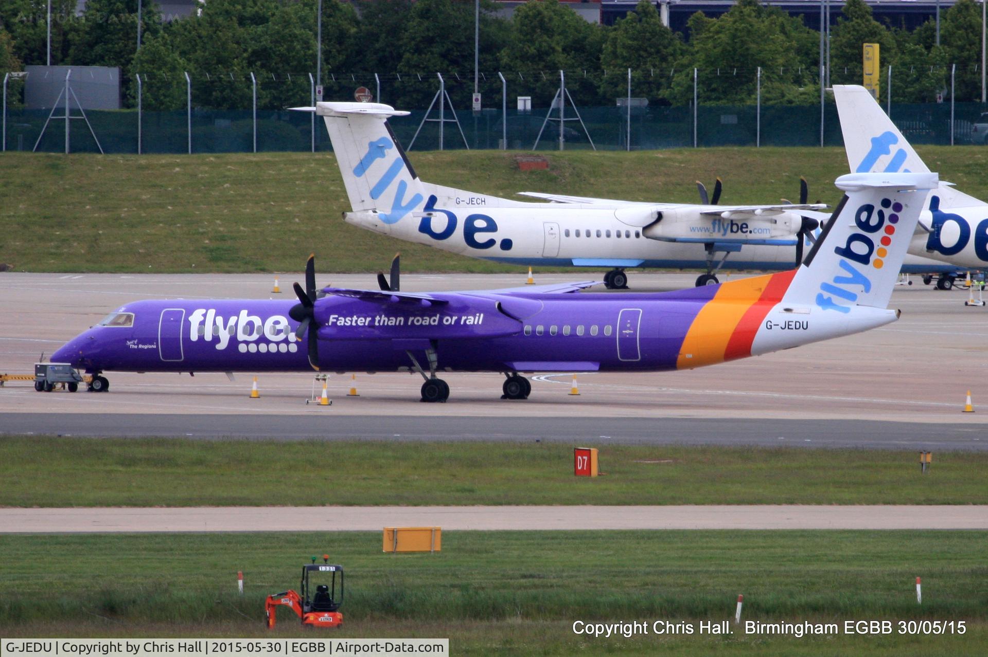 G-JEDU, 2004 De Havilland Canada DHC-8-402Q Dash 8 C/N 4089, flybe