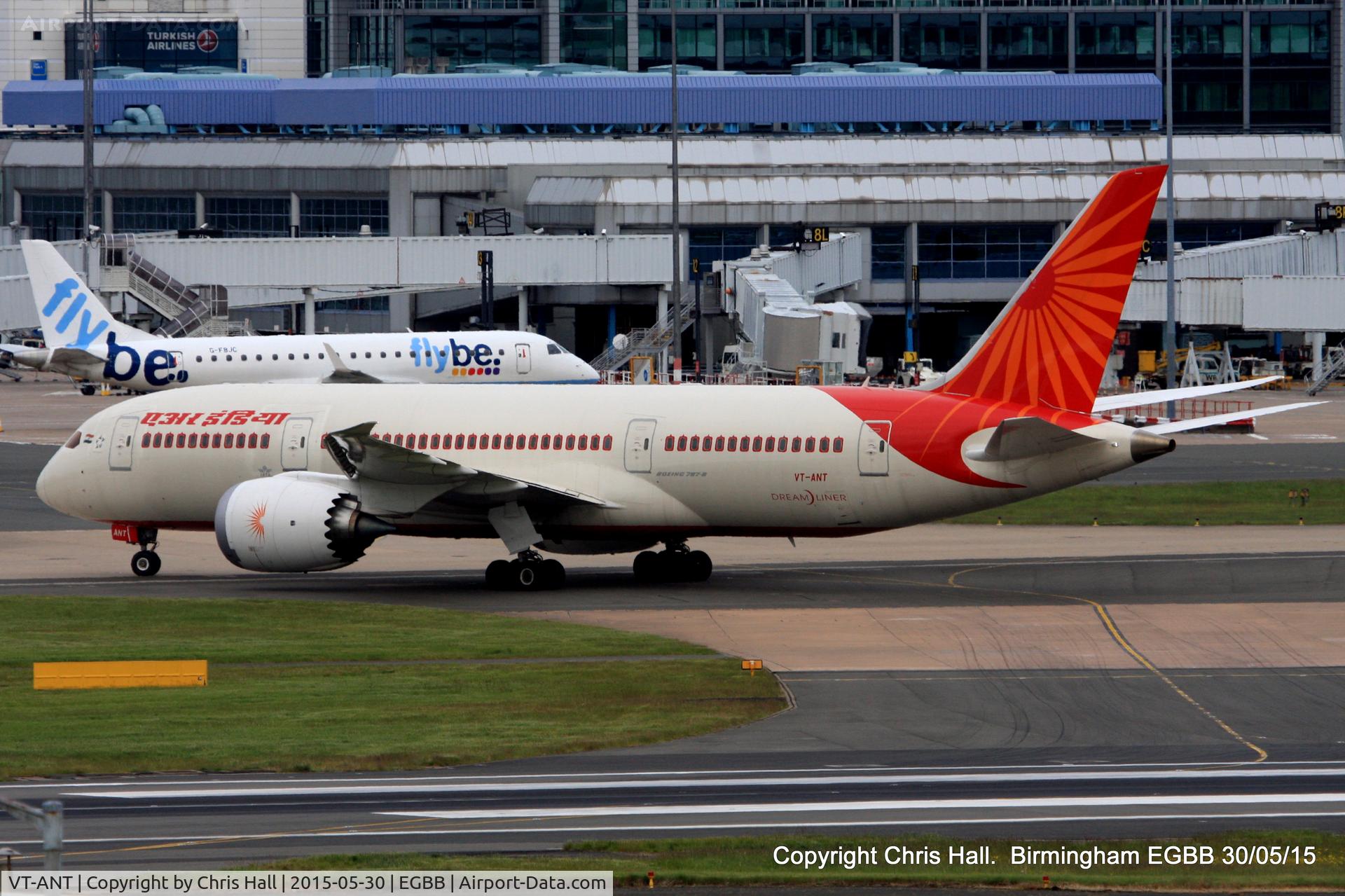 VT-ANT, 2014 Boeing 787-8 Dreamliner C/N 36291, Air India
