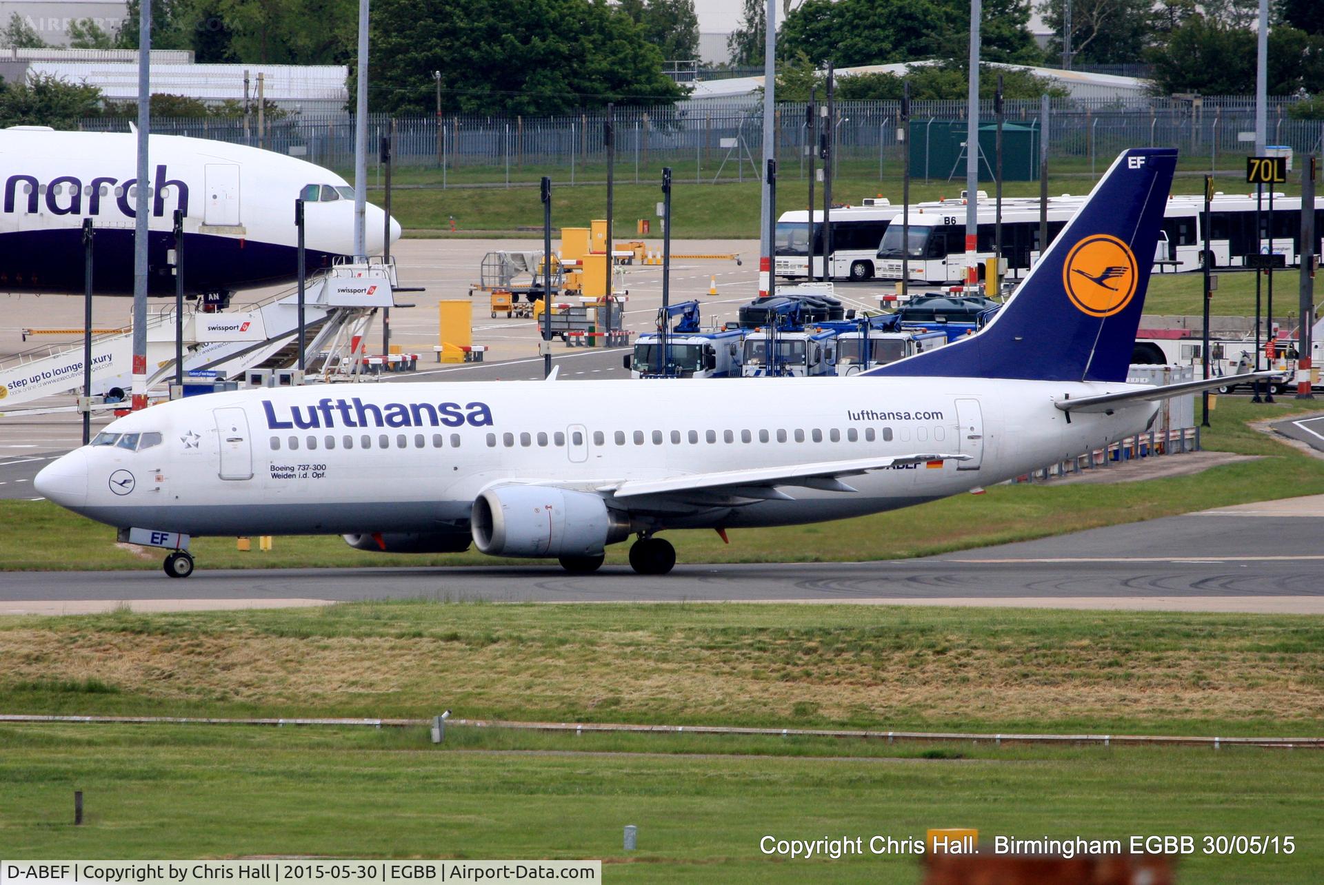D-ABEF, 1991 Boeing 737-330 C/N 25217, Lufthansa