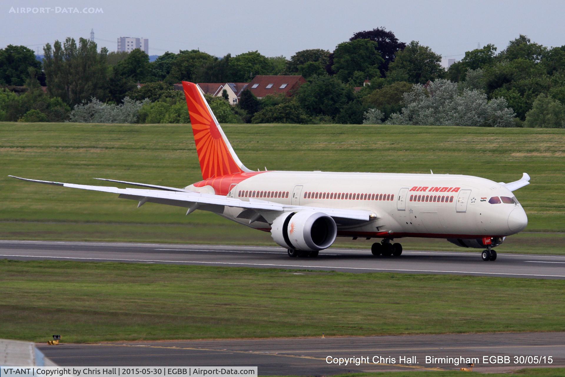 VT-ANT, 2014 Boeing 787-8 Dreamliner C/N 36291, Air India