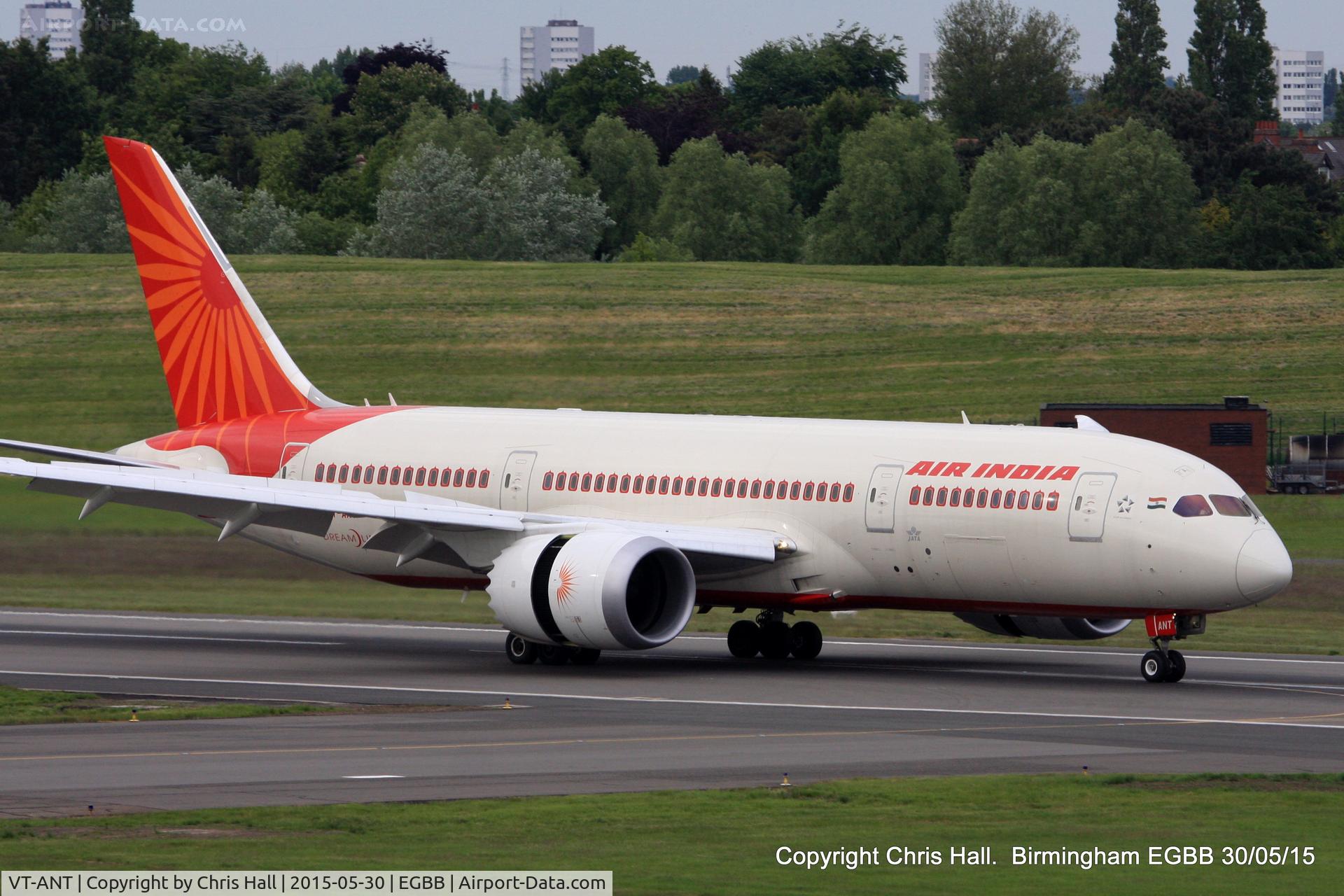 VT-ANT, 2014 Boeing 787-8 Dreamliner C/N 36291, Air India