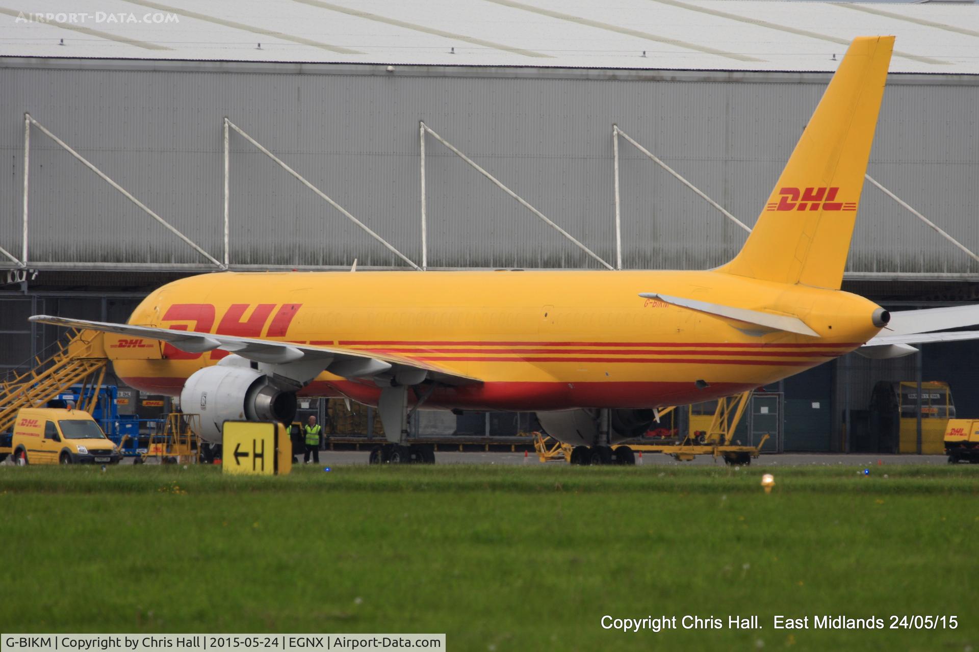 G-BIKM, 1984 Boeing 757-236/SF C/N 22184, DHL