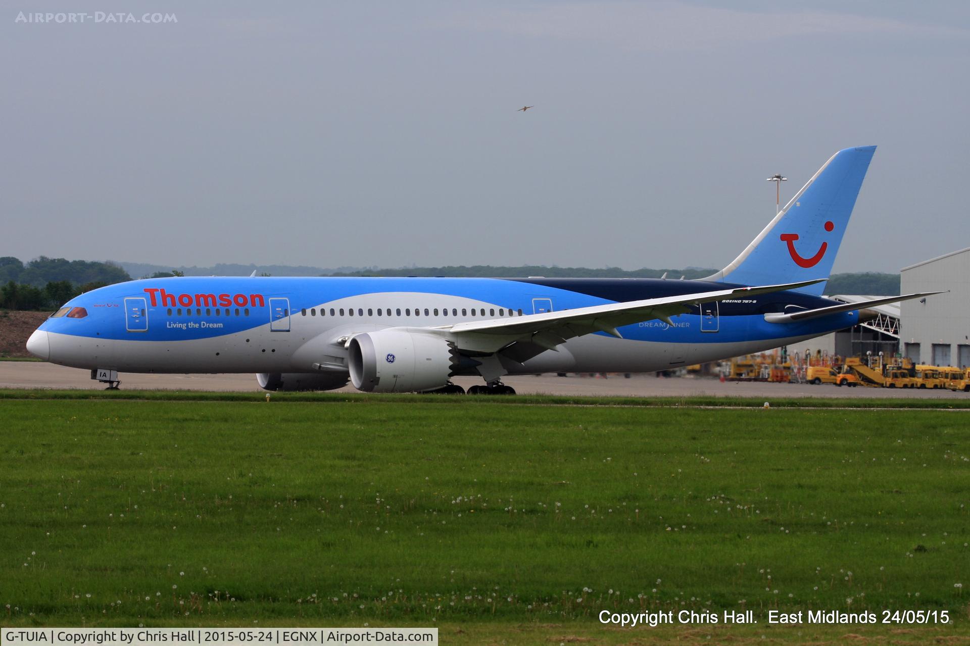 G-TUIA, 2013 Boeing 787-8 Dreamliner C/N 34422, Thomson