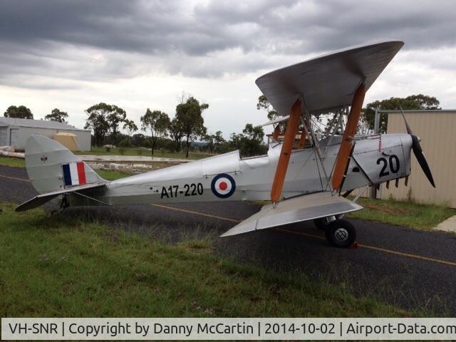 VH-SNR, 1940 De Havilland Australia DH-82A Tiger Moth C/N DHA221, VH SNR at new home