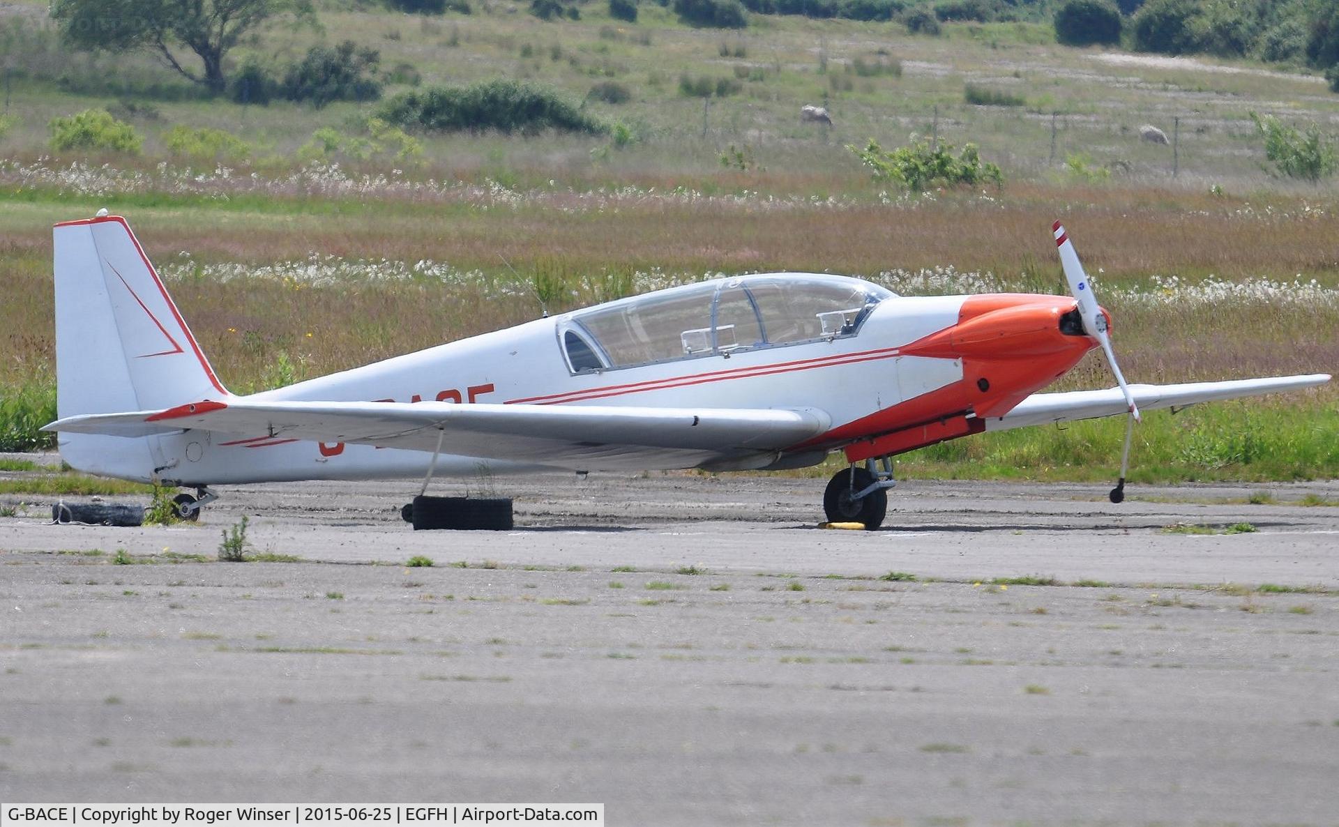 G-BACE, 1972 Sportavia-Putzer RF-5 C/N 5102, Visiting Fournier RF5 self-launching motor glider.