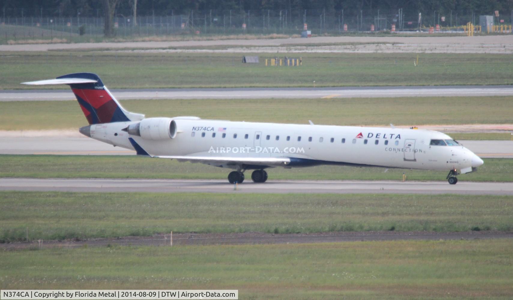 N374CA, 2003 Bombardier CRJ-701 (CL-600-2C10) Regional Jet C/N 10090, Delta Connection