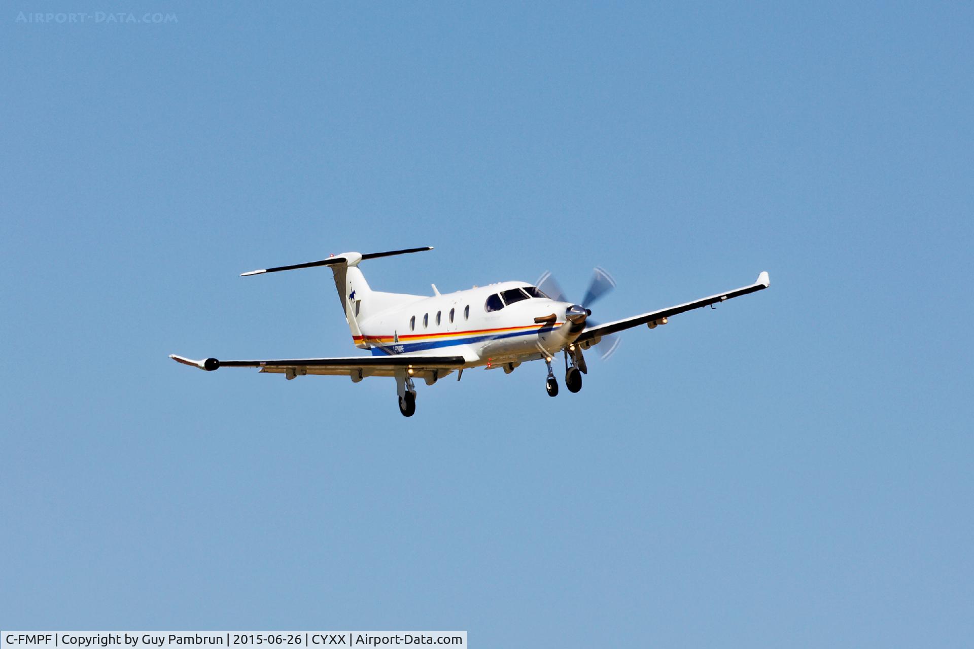 C-FMPF, 2006 Pilatus PC-12/47 C/N 768, R.C.M.P. on final