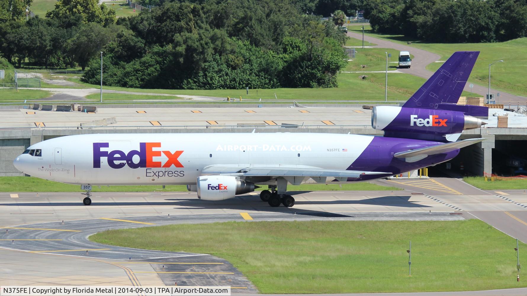 N375FE, 1972 McDonnell Douglas MD-10-10F C/N 46613, Fed Ex