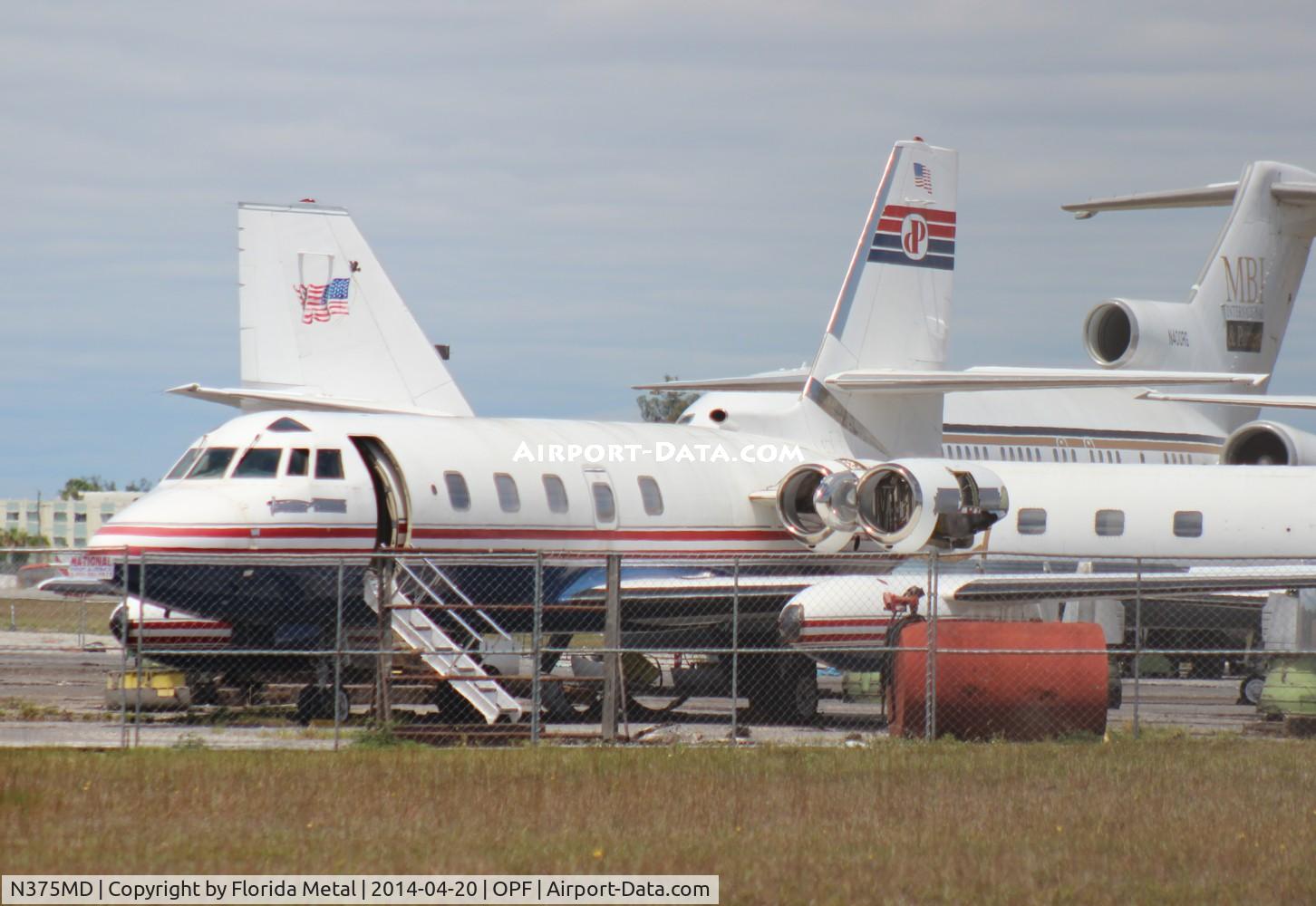 N375MD, 1977 Lockheed L-1329-25 Jetstar II C/N 5209, Jetstar II