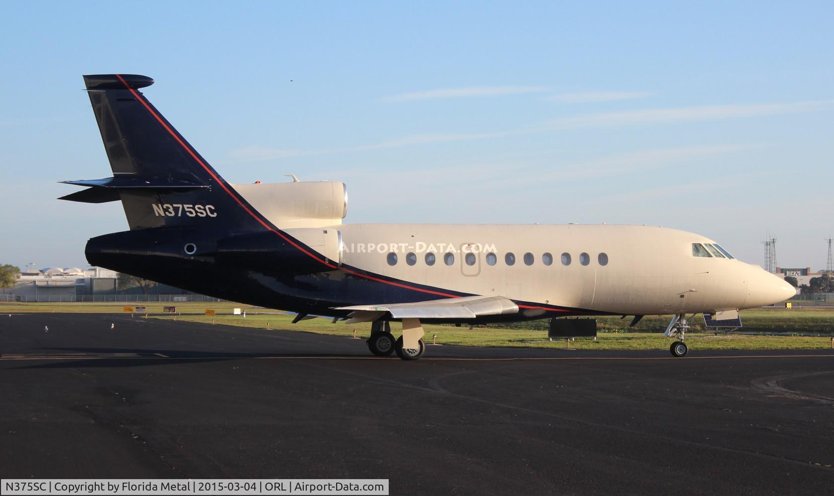 N375SC, 2008 Dassault Falcon 900EX C/N 215, Falcon 900EX