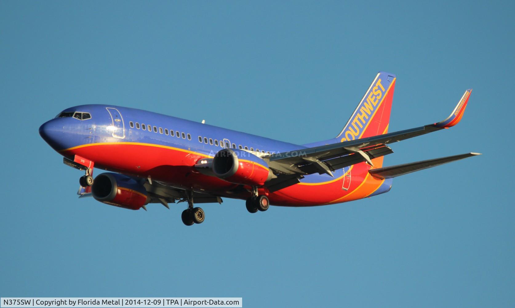 N375SW, 1993 Boeing 737-3H4 C/N 26583, Southwest