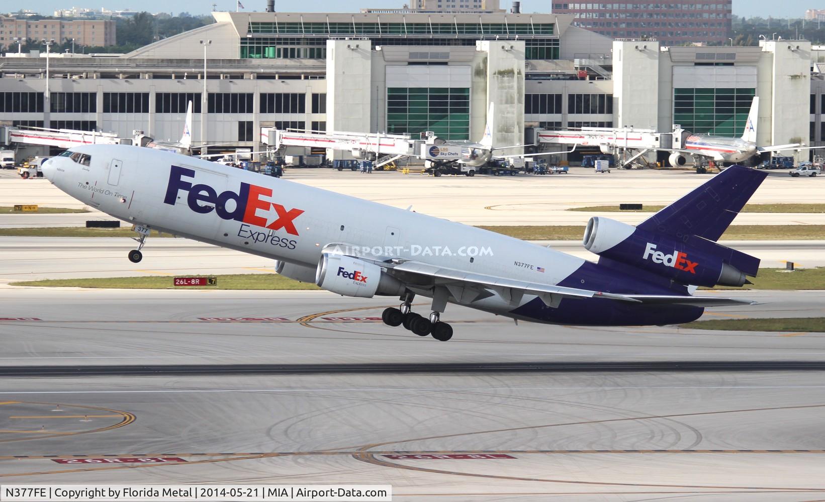 N377FE, 1972 McDonnell Douglas MD-10-10F C/N 47965, Fed Ex MD-10