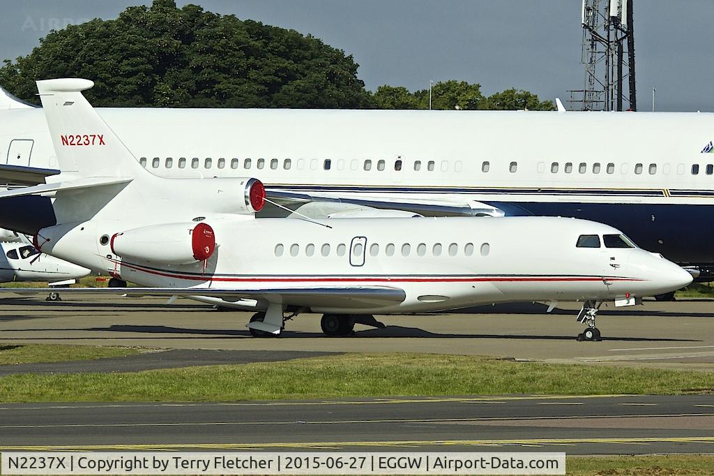 N2237X, 2014 Dassault Falcon 7X C/N 241, 2014 Dassault Falcon 7X, c/n: 241 at Luton