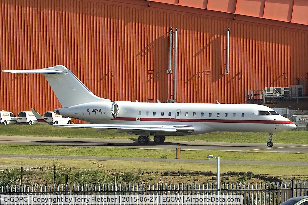 C-GDPG, 2005 Bombardier BD-700-1A11 Global 5000 C/N 9178, 2005 Bombardier BD-700-1A11, c/n: 9178 at Luton