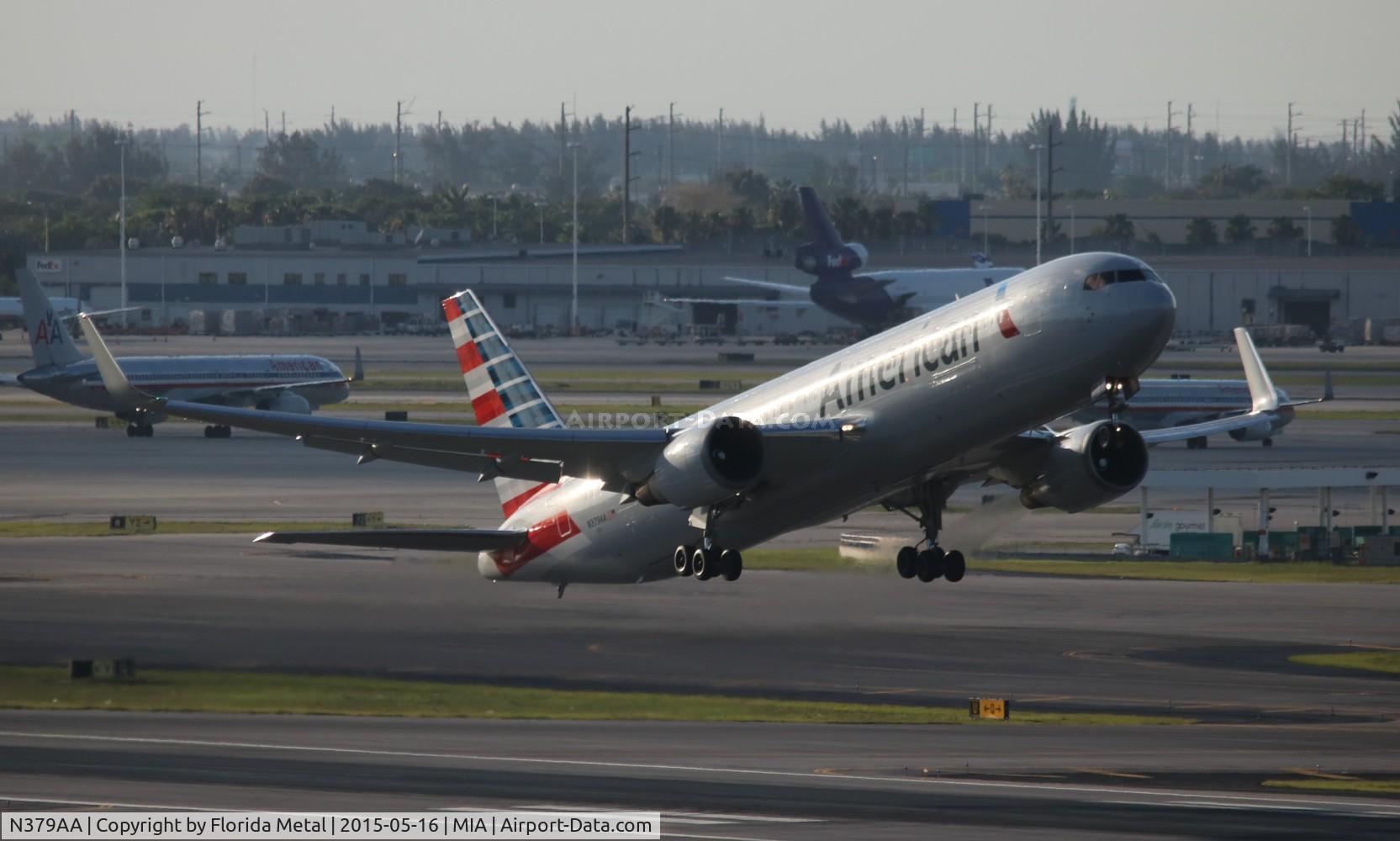 N379AA, 1993 Boeing 767-323/ER C/N 25448, American