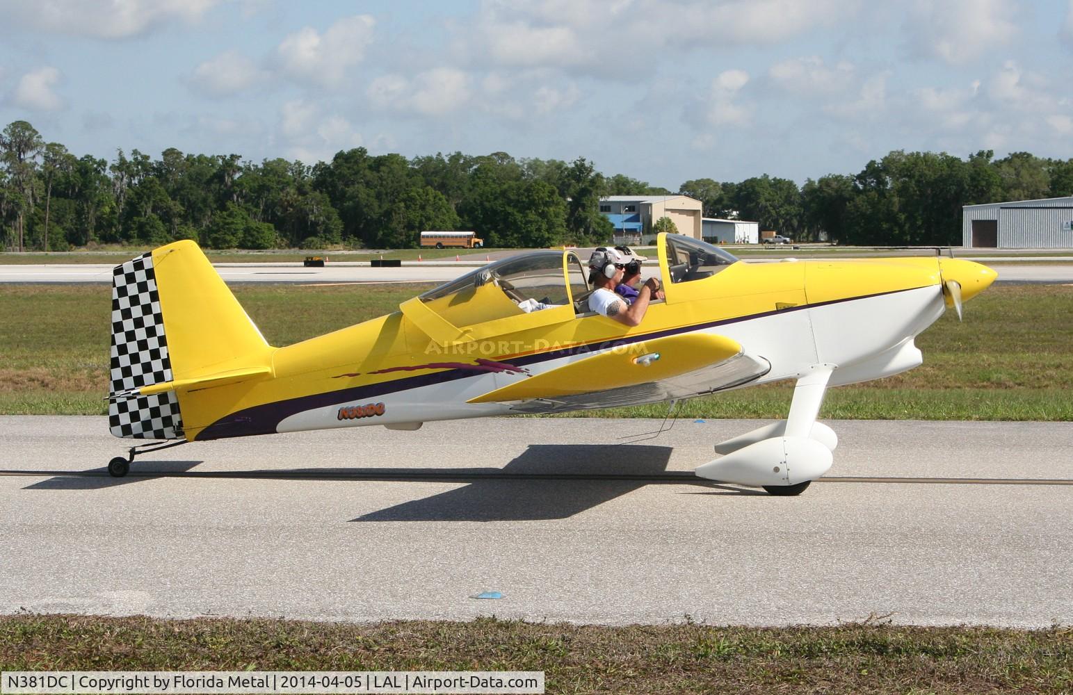 N381DC, 2001 Vans RV-6 C/N 25265, Vans RV-6