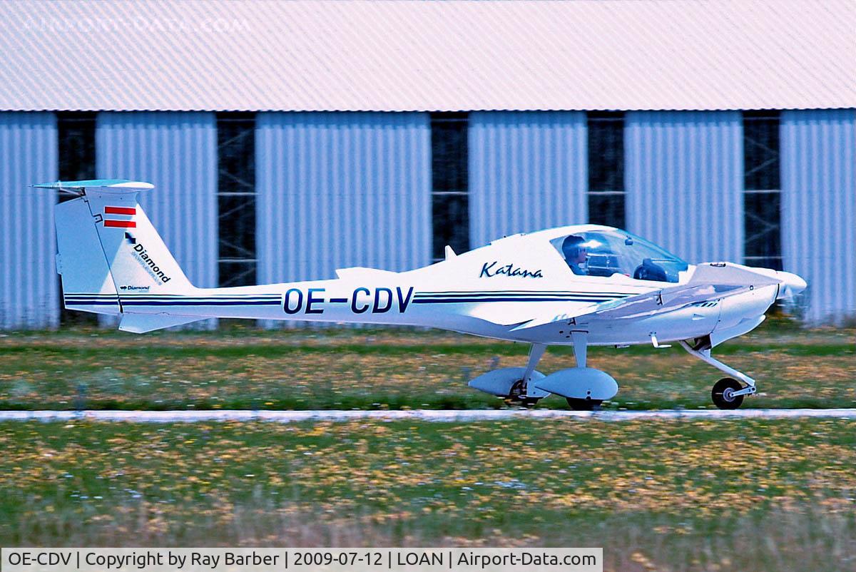 OE-CDV, 1996 HOAC DV-20 Katana C/N 20081, HOAC DV-20 Katana [20081] Wiener Neustadt-Ost~OE 12/07/2009