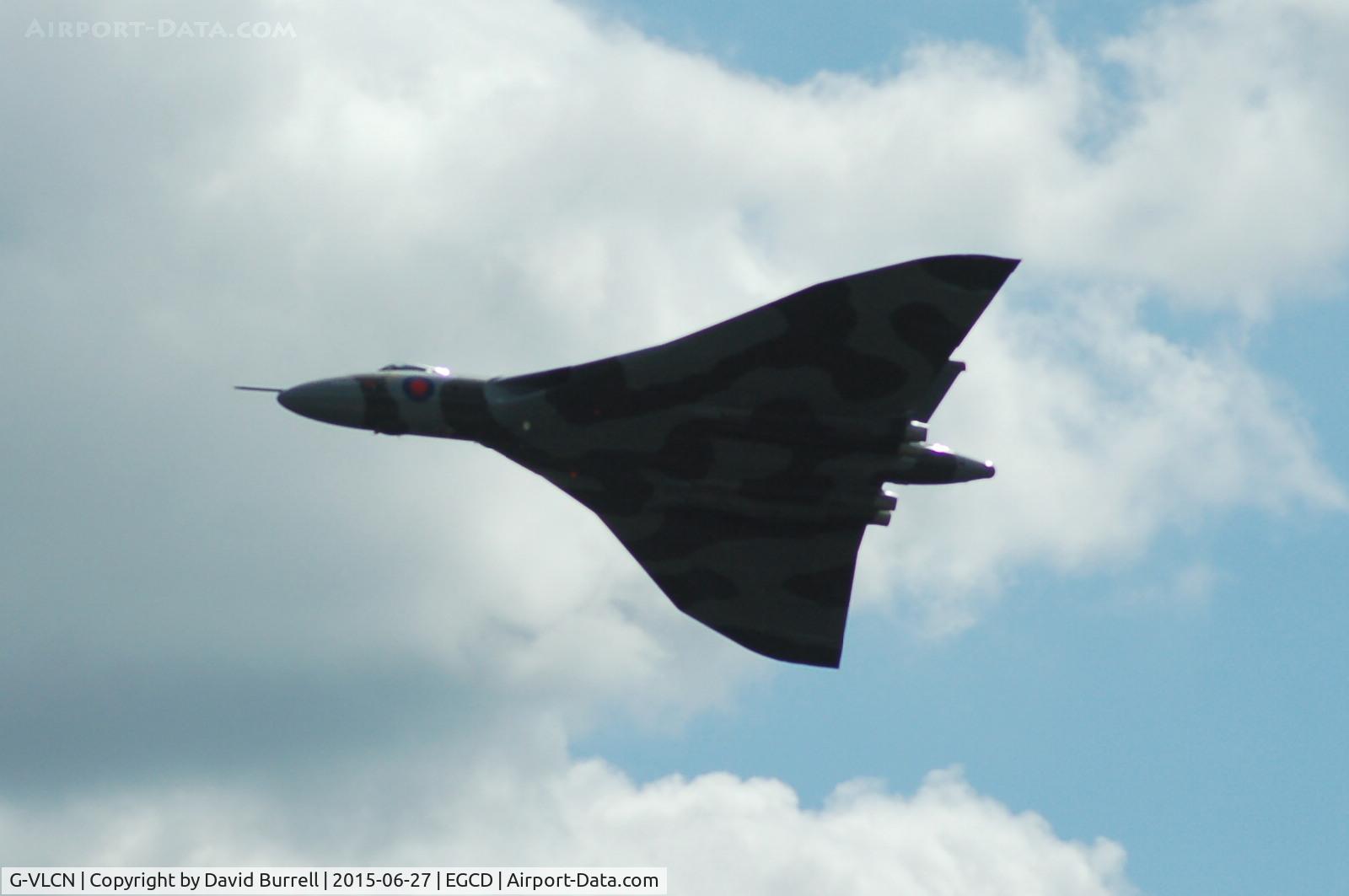 G-VLCN, 1960 Avro Vulcan B.2 C/N Set 12, Avro Vulcan G-VLCN (XH558) Farewell Tour at Woodford Airport.